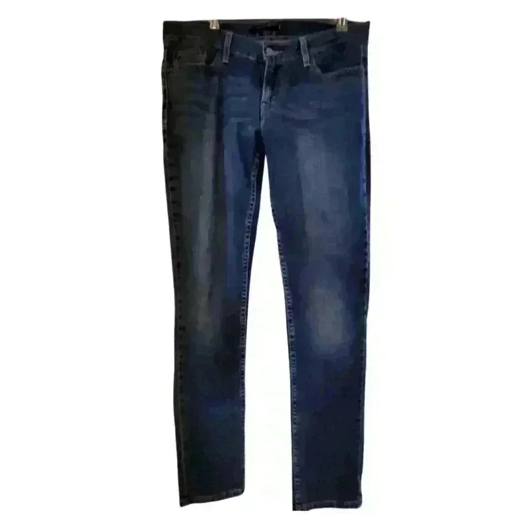 18. 524 jeans  Too superlow by Levi's  medium  wash denim size 9
